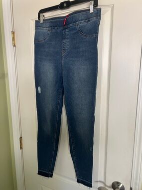 SPANX Indigo Skinny Pull-On Jeans